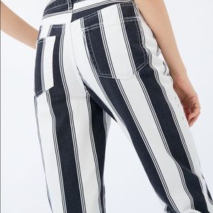 BDG striped mom jeans